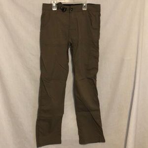 Prana brand- hiking pants- 30Wx32L